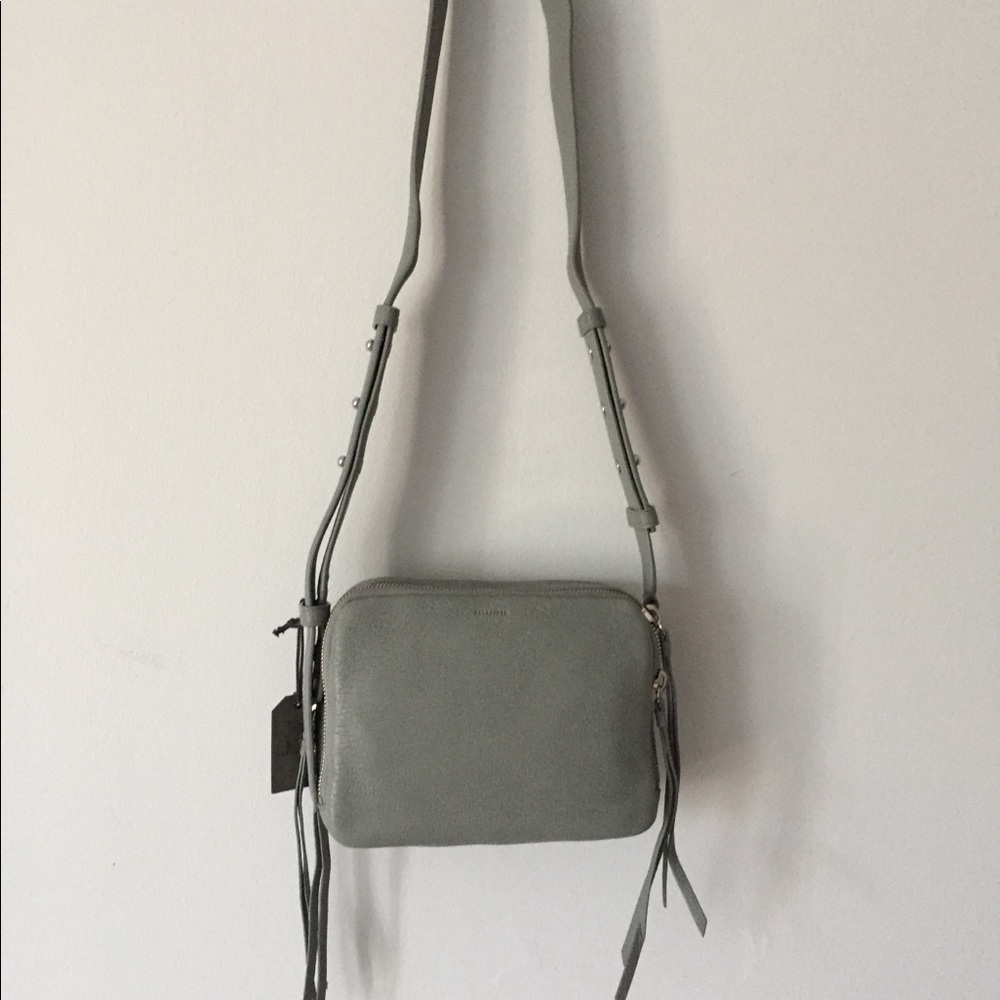 All Saints Gray Crossbody Bag - Picture 11 of 15